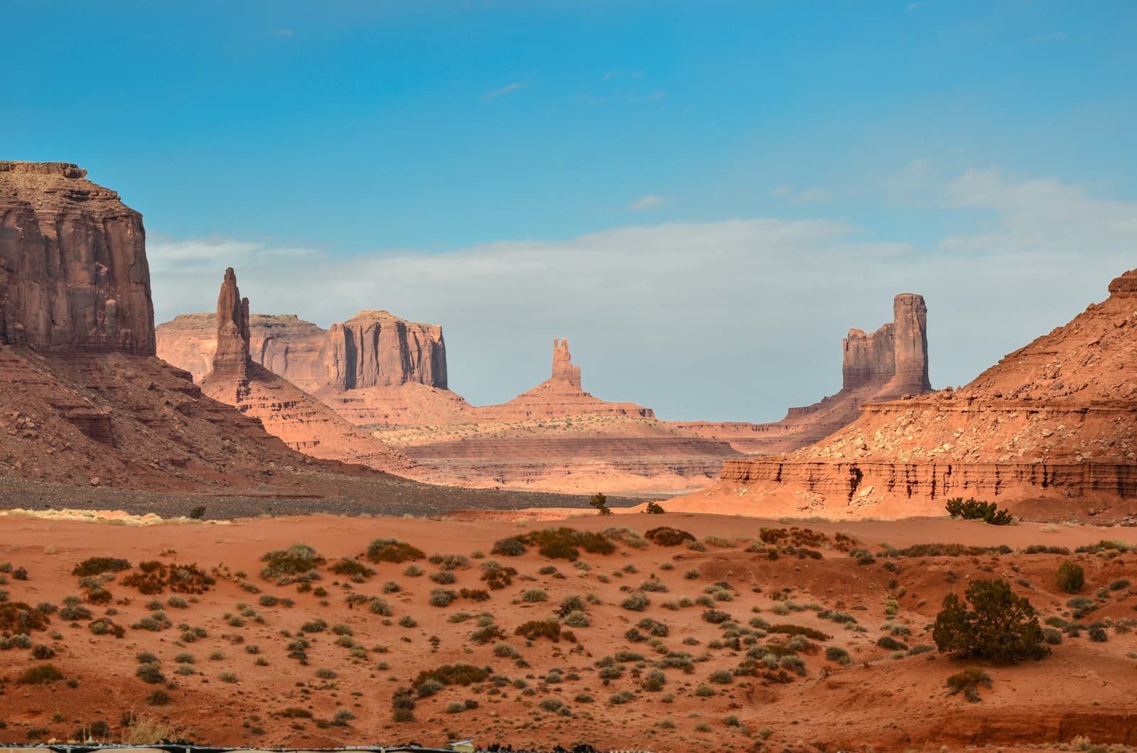 Sand dunes at golden hour